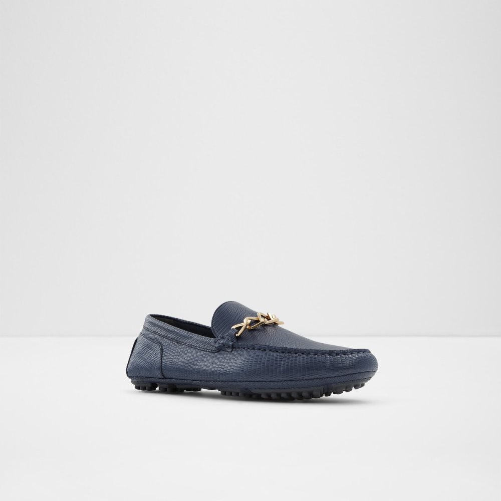 Navy Aldo Davinch Driving Loafers | 82WCLVJTA