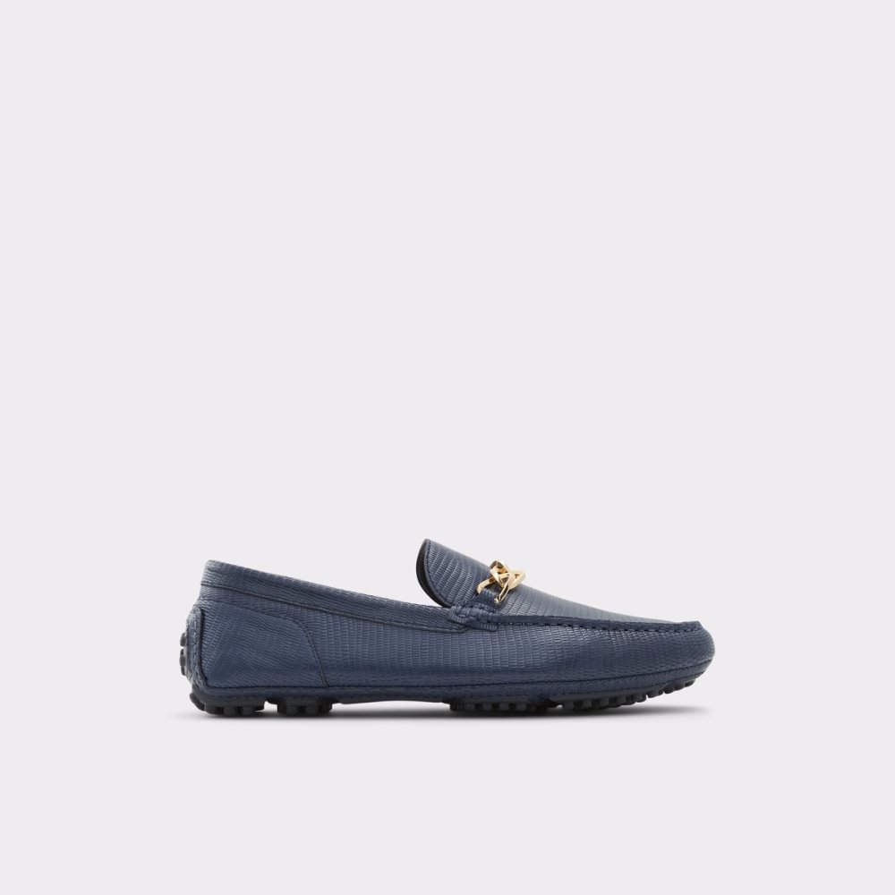 Navy Aldo Davinch Driving Loafers | 82WCLVJTA