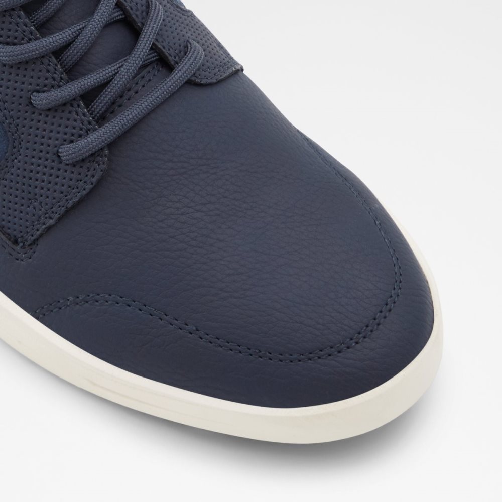 Navy Aldo Edelian Low Top Sneakers | 68QAGWLIN