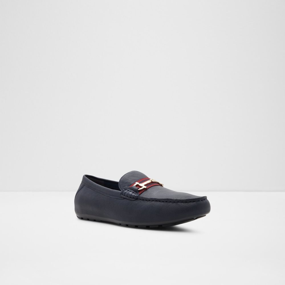 Navy Aldo Fangio Driving Casual Shoes | 43VFWKJST