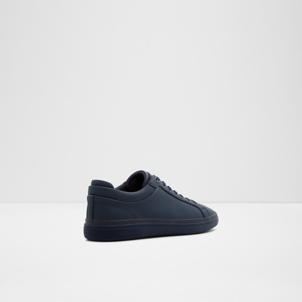 Navy Aldo Finespec Low Top - Cup Sole Sneakers | 74HRXKICJ