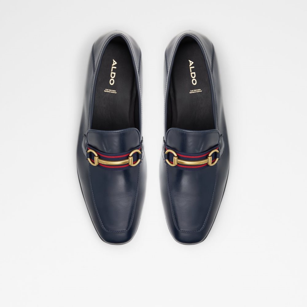 Navy Aldo Heliothis Slip-on Loafers | 46QWSYPZM