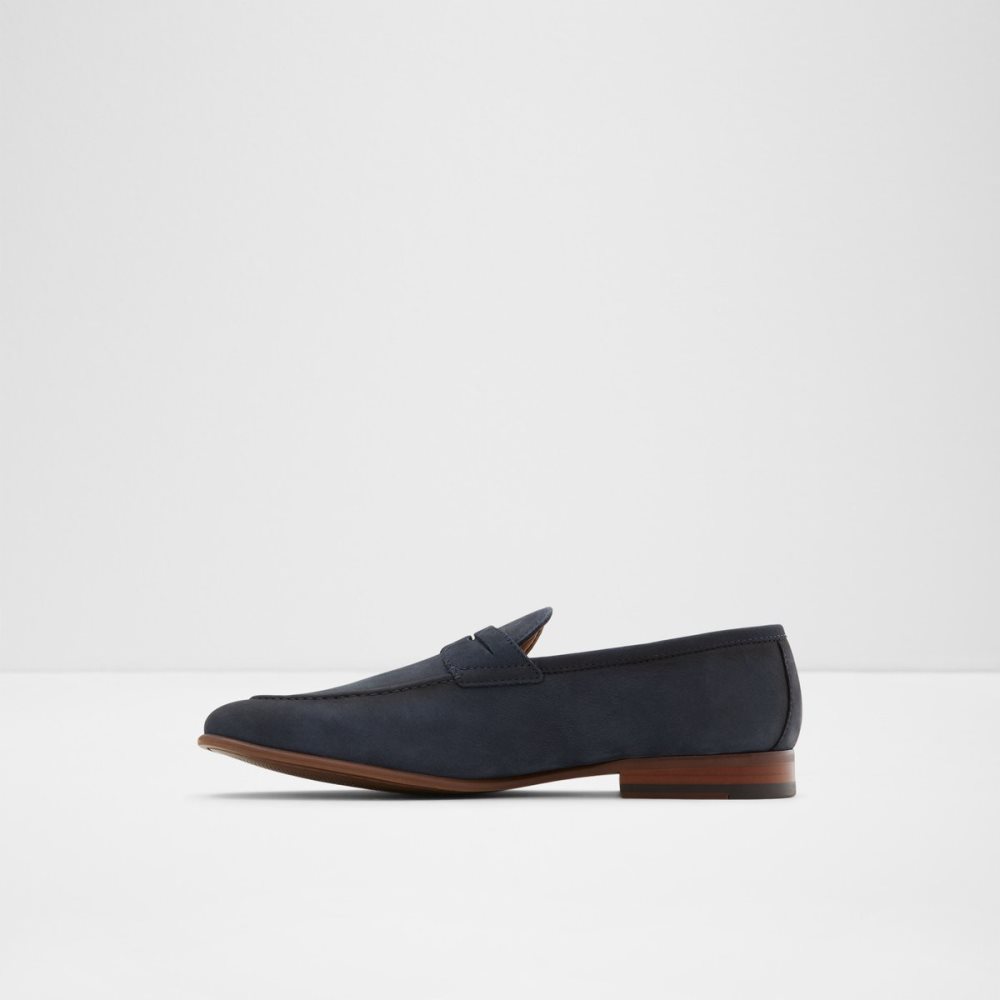 Navy Aldo Manubar Loafers | 94HPNZWRL