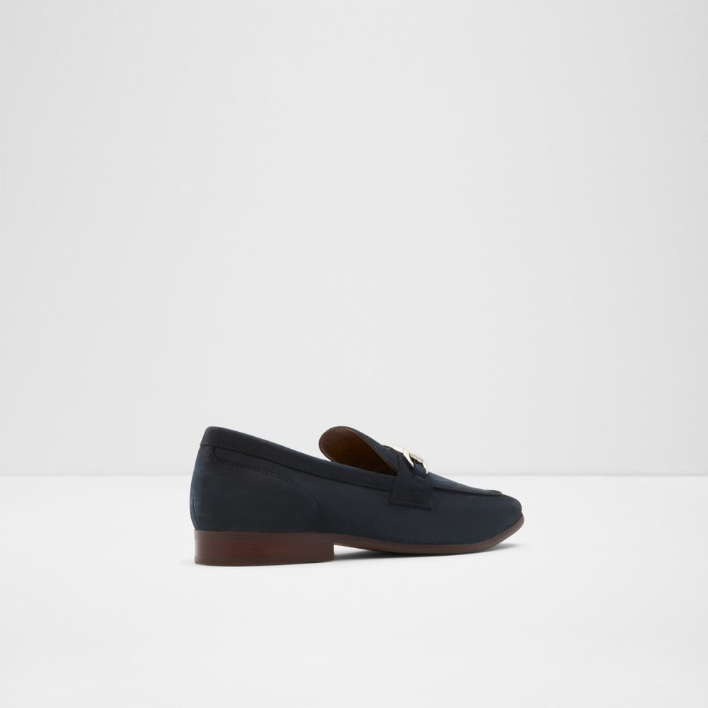 Navy Aldo Monetto Loafers | 83ELYUBWQ