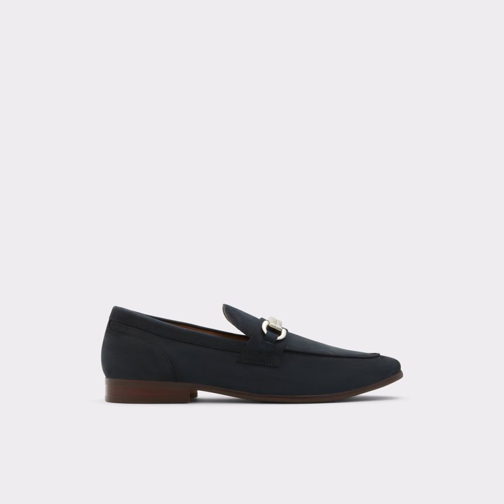 Navy Aldo Monetto Loafers | 83ELYUBWQ