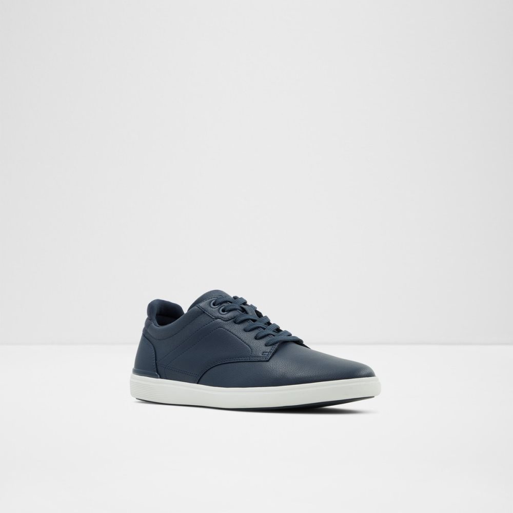 Navy Aldo Rigidus Low Top Sneakers | 06QRGWDOJ