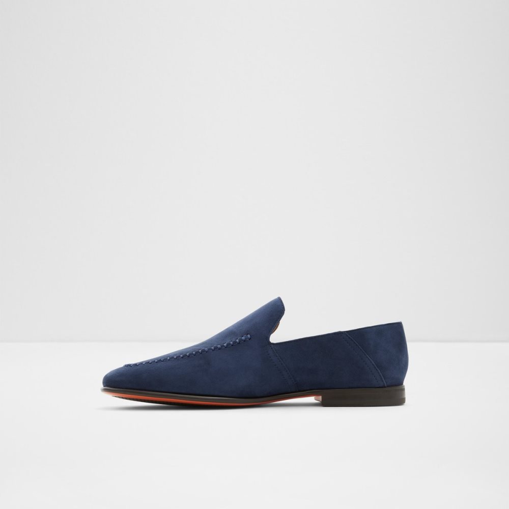 Navy Aldo Salaman Loafers | 78DFOJLUQ