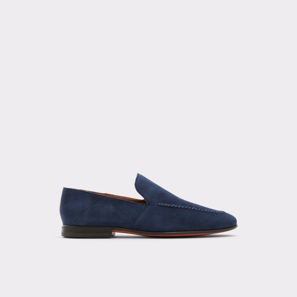 Navy Aldo Salaman Loafers | 78DFOJLUQ