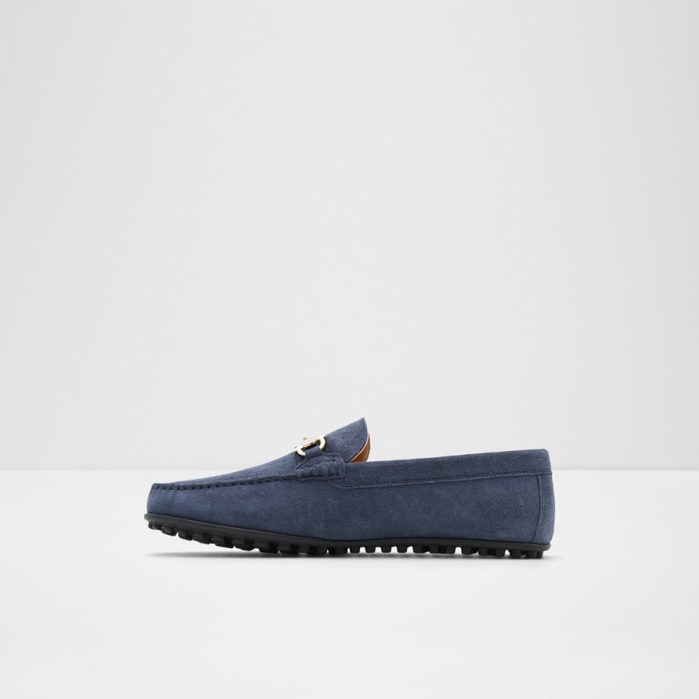 Navy Aldo Scuderia Driving Loafers | 07JXHEIDG