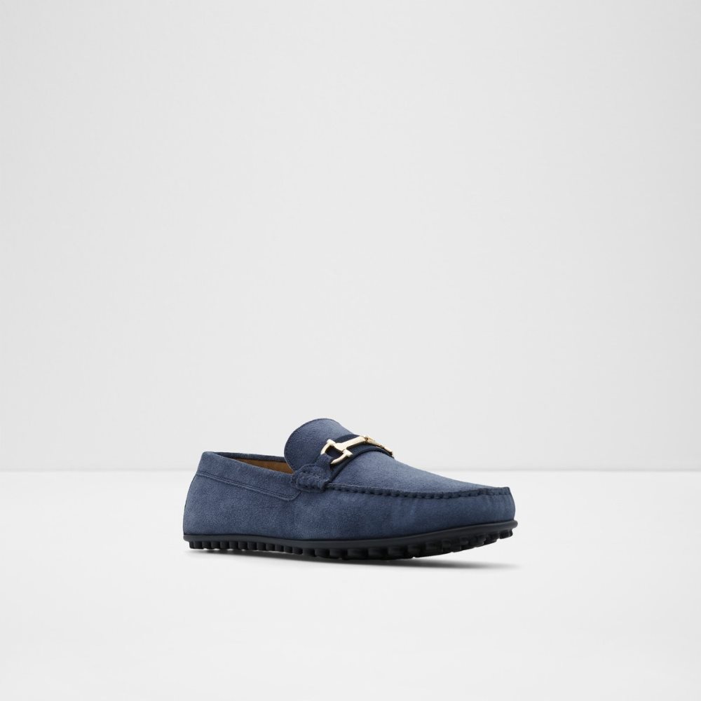 Navy Aldo Scuderia Driving Loafers | 07JXHEIDG