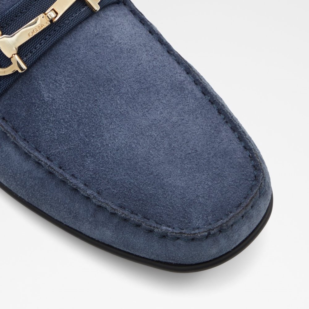 Navy Aldo Scuderia Driving Loafers | 07JXHEIDG