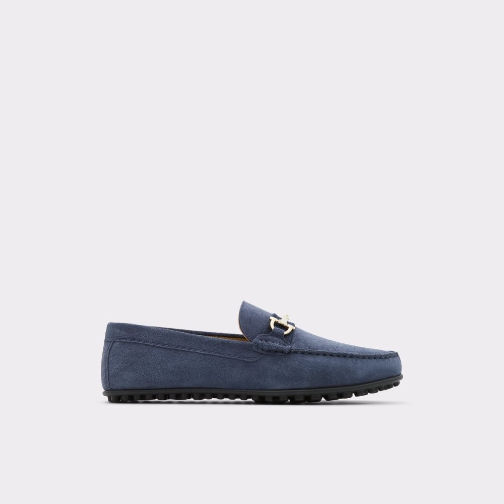 Navy Aldo Scuderia Driving Loafers | 07JXHEIDG