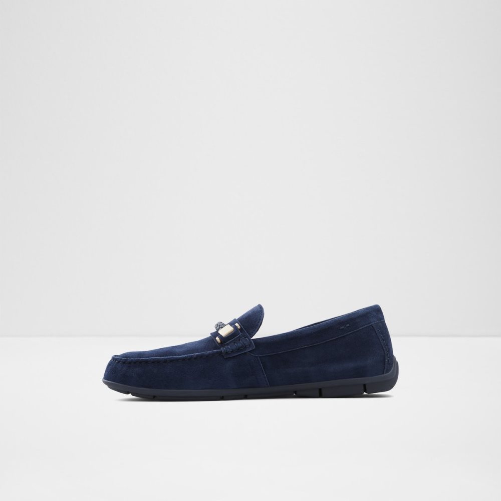 Navy Aldo Zirnuflex Driving Casual Shoes | 06LFRVBJT