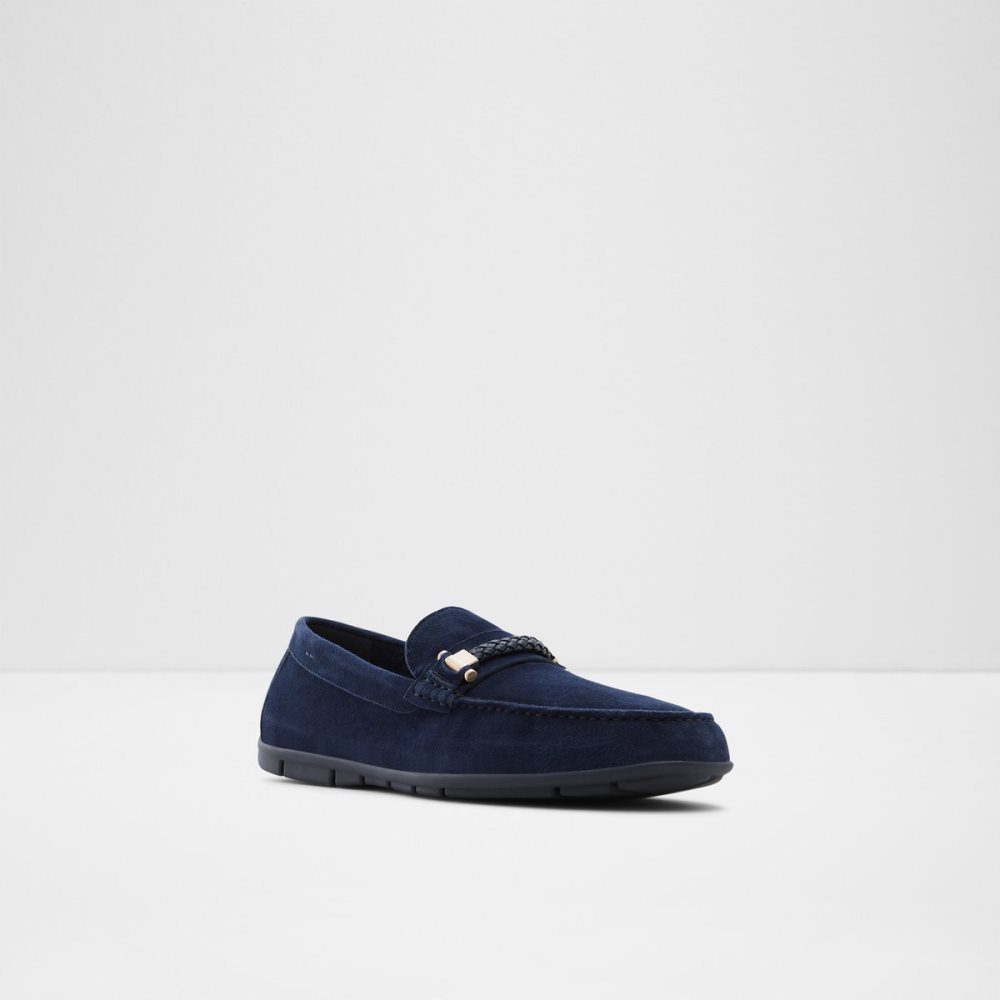 Navy Aldo Zirnuflex Driving Casual Shoes | 06LFRVBJT