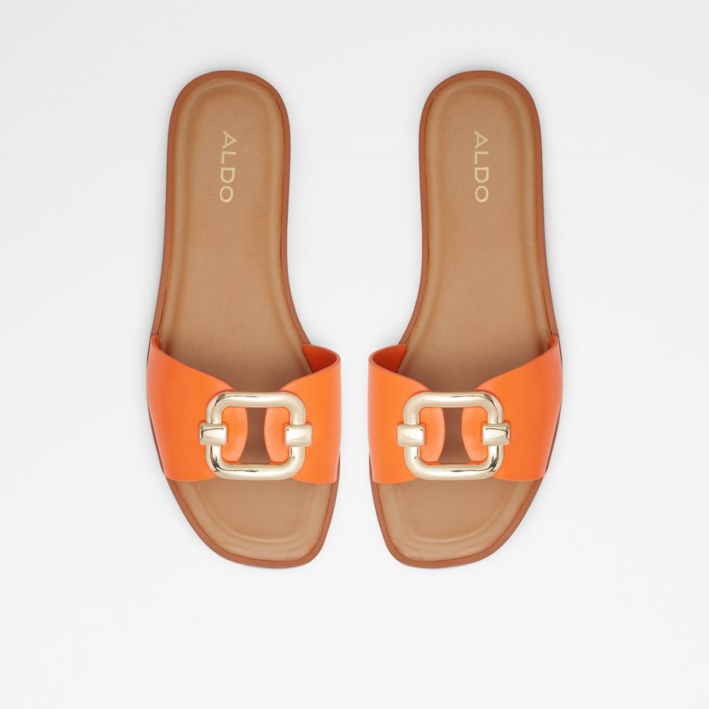 Orange Aldo Glaeswen Slide Sandal Sandals | 98LRIOCKJ