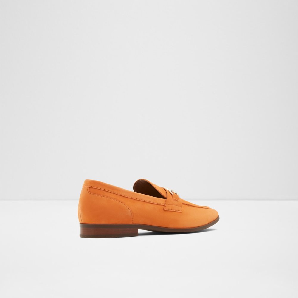 Orange Aldo Monetto Loafers | 89UMHIFKS