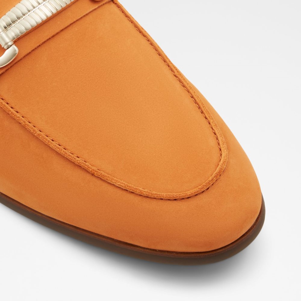 Orange Aldo Monetto Loafers | 89UMHIFKS