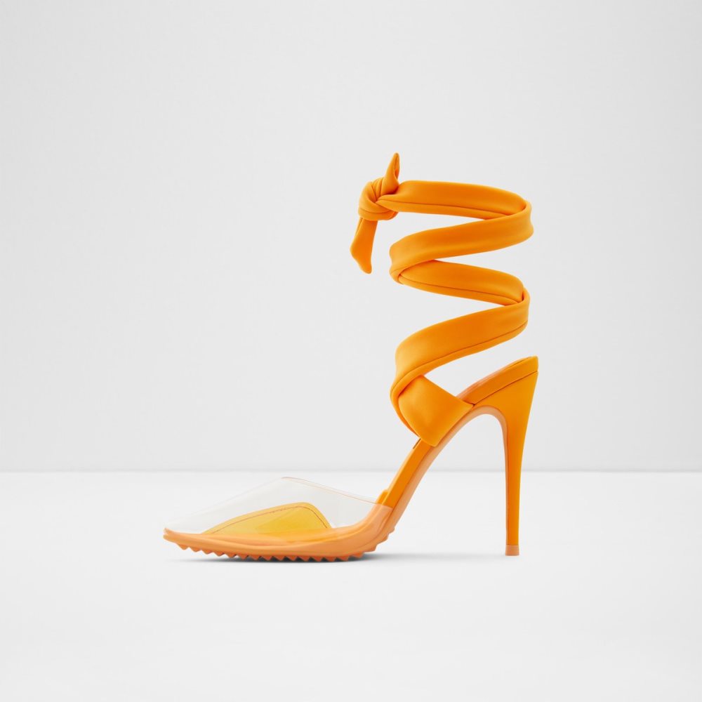 Orange Aldo Salerno Strappy Heeled - Stiletto Heels | 85IYZEVMU