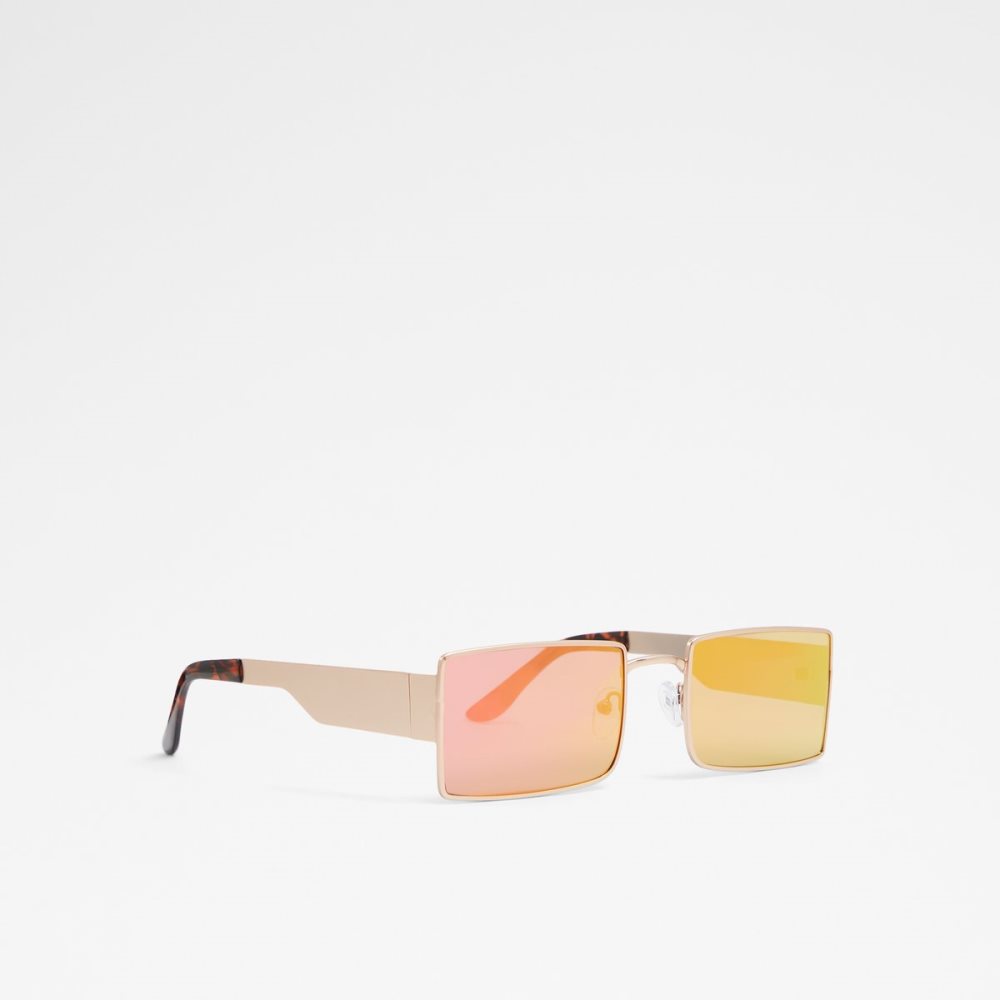 Orange Aldo Viiralti Shield Sunglasses | 62BZGFYMQ