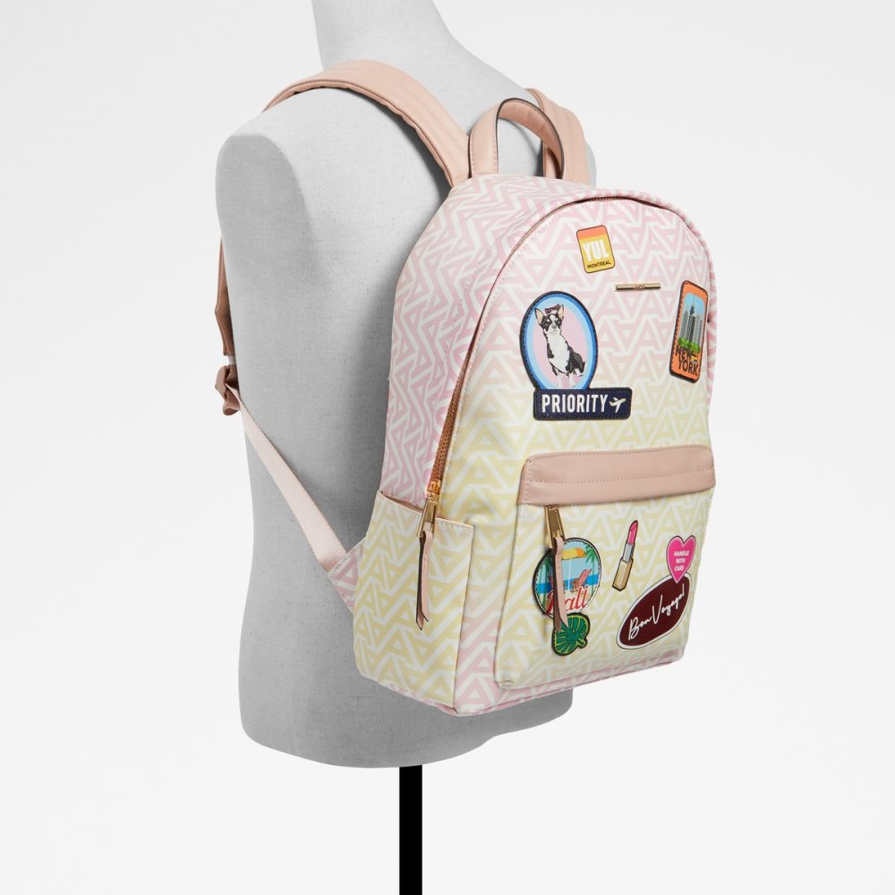 Pink Aldo Bonvoyage Backpacks | 39OBCNWFM