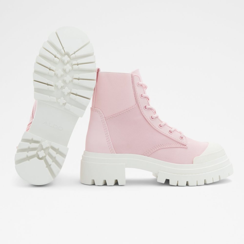 Pink Aldo Charline - Lug Sole Combat Boots | 29LGRNMAI