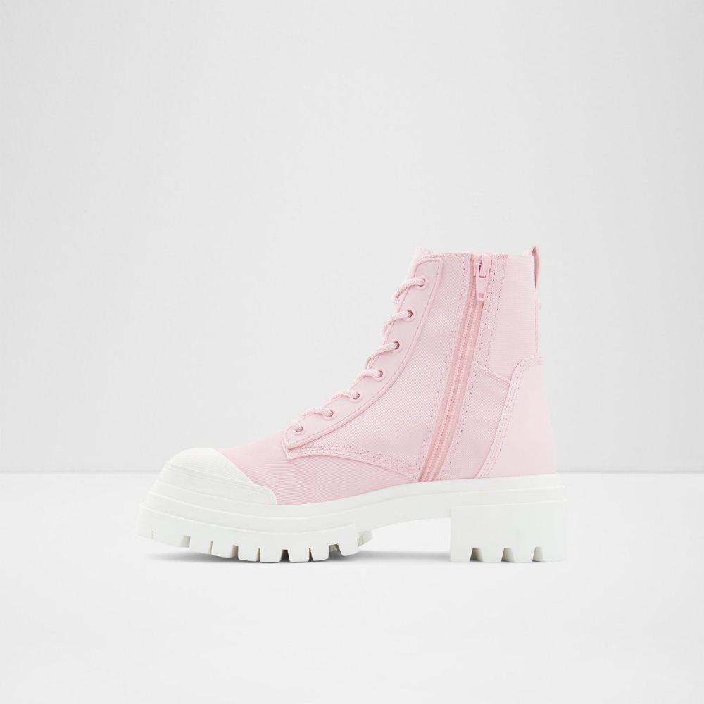 Pink Aldo Charline - Lug Sole Combat Boots | 29LGRNMAI