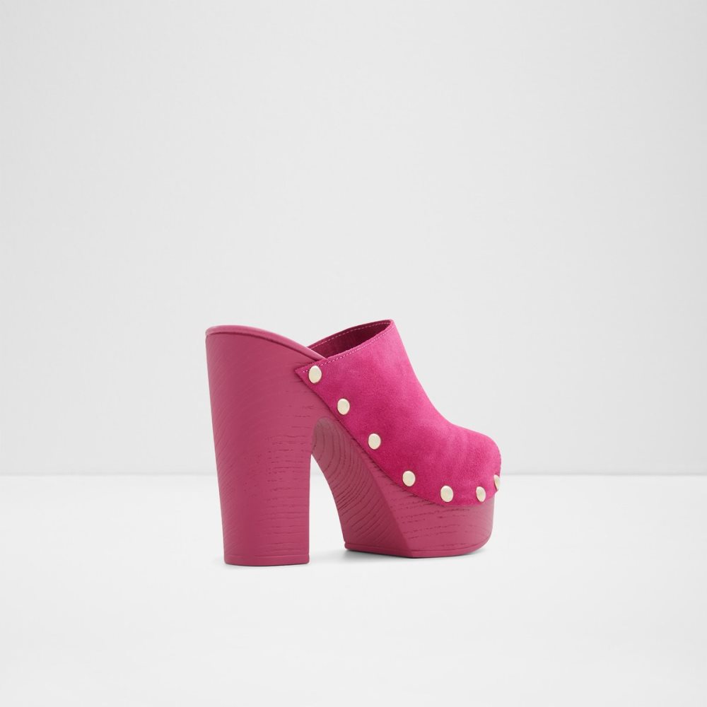 Pink Aldo Drenania Heeled Mule - Plateforme Platform Shoes | 86RMKTCAY