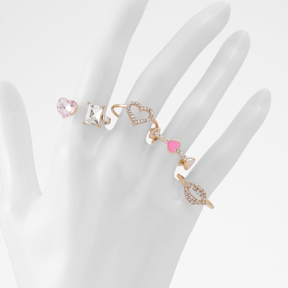 Pink Aldo Labenna Multi Finger Rings Ring | 21FYAGJUE