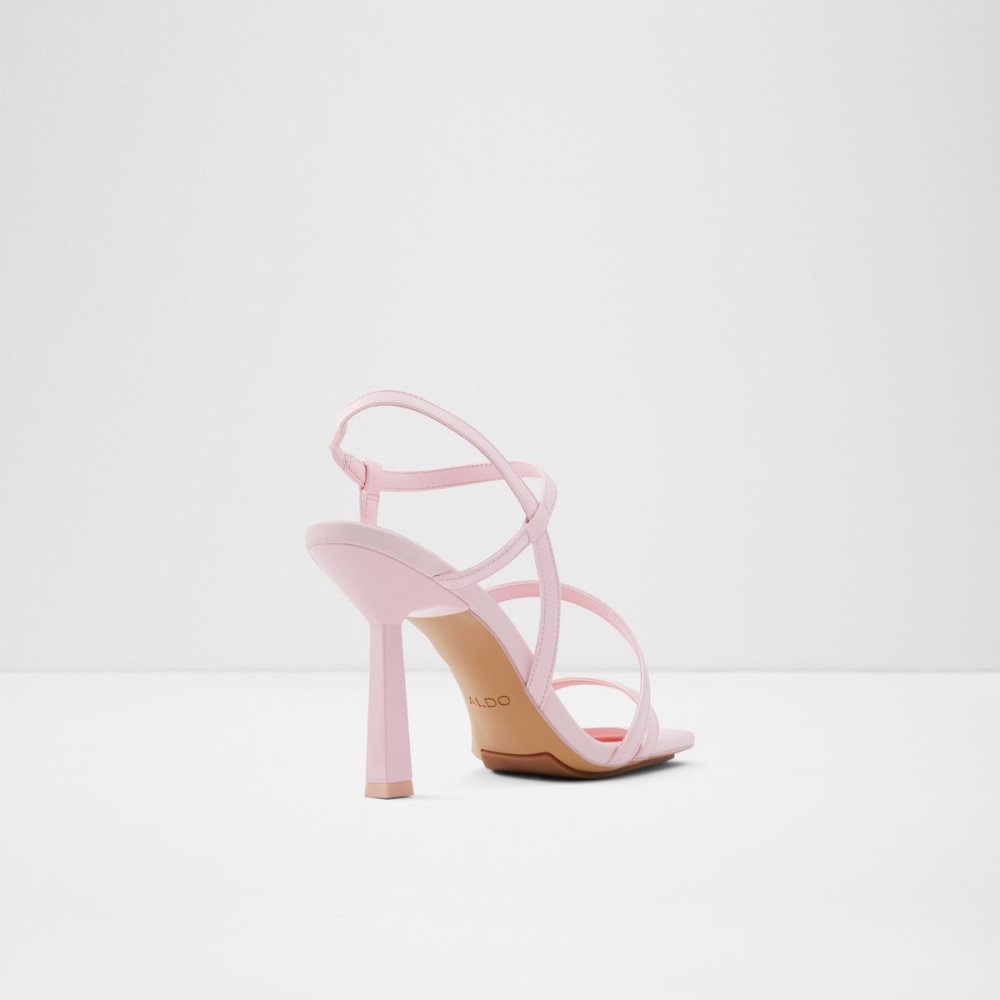 Pink Aldo Luvly Strappy High Sandal - Stiletto Heels | 53IRSWQMC