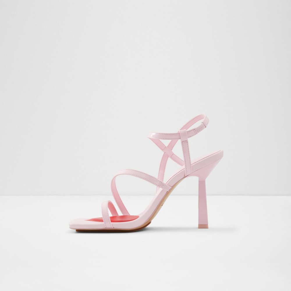 Pink Aldo Luvly Strappy High Sandal - Stiletto Heels | 53IRSWQMC