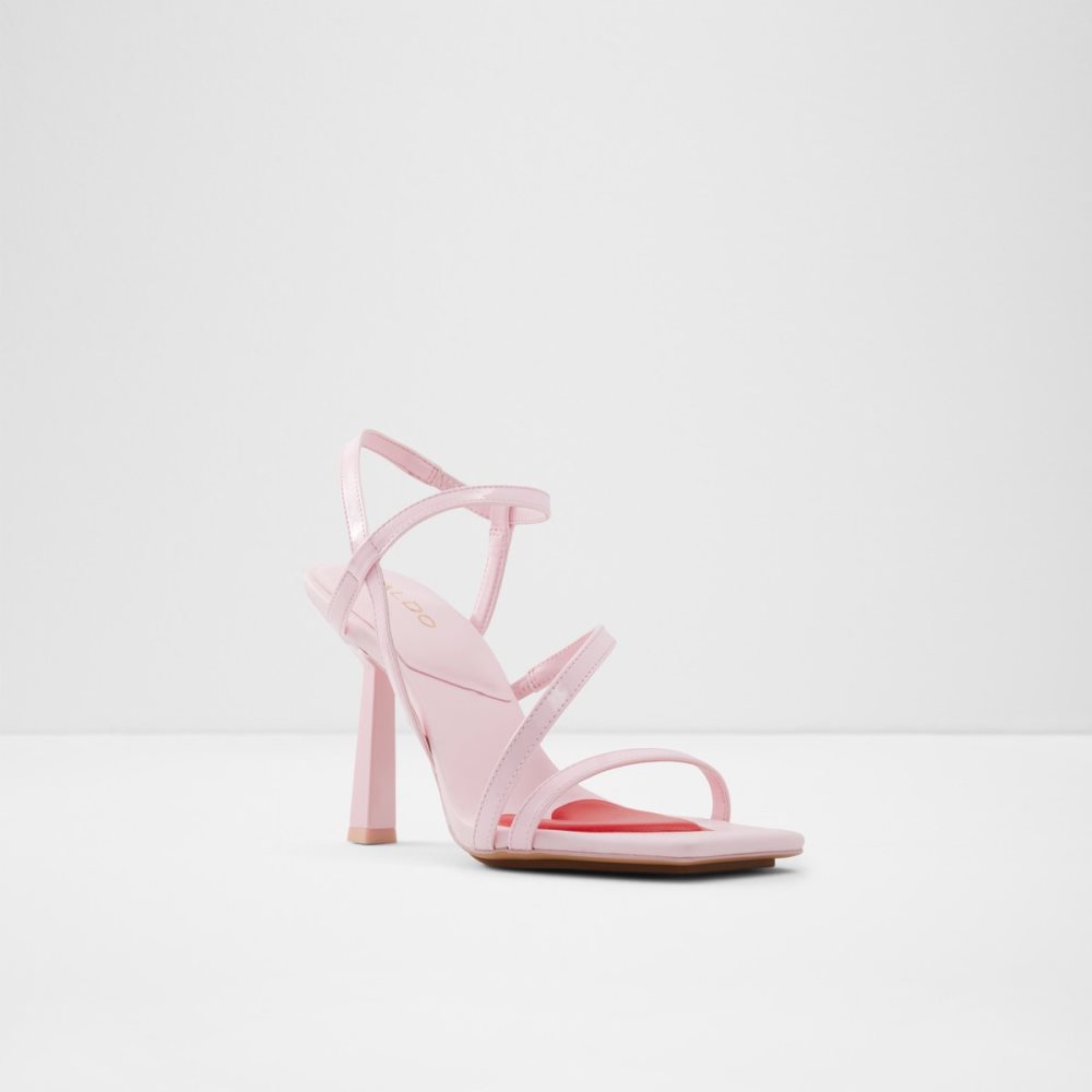 Pink Aldo Luvly Strappy High Sandal - Stiletto Heels | 53IRSWQMC