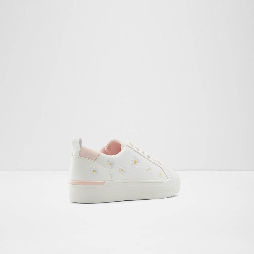 Pink Aldo Meadow Low Top Sneakers | 01UHMWARZ