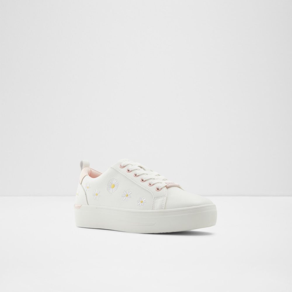 Pink Aldo Meadow Low Top Sneakers | 01UHMWARZ