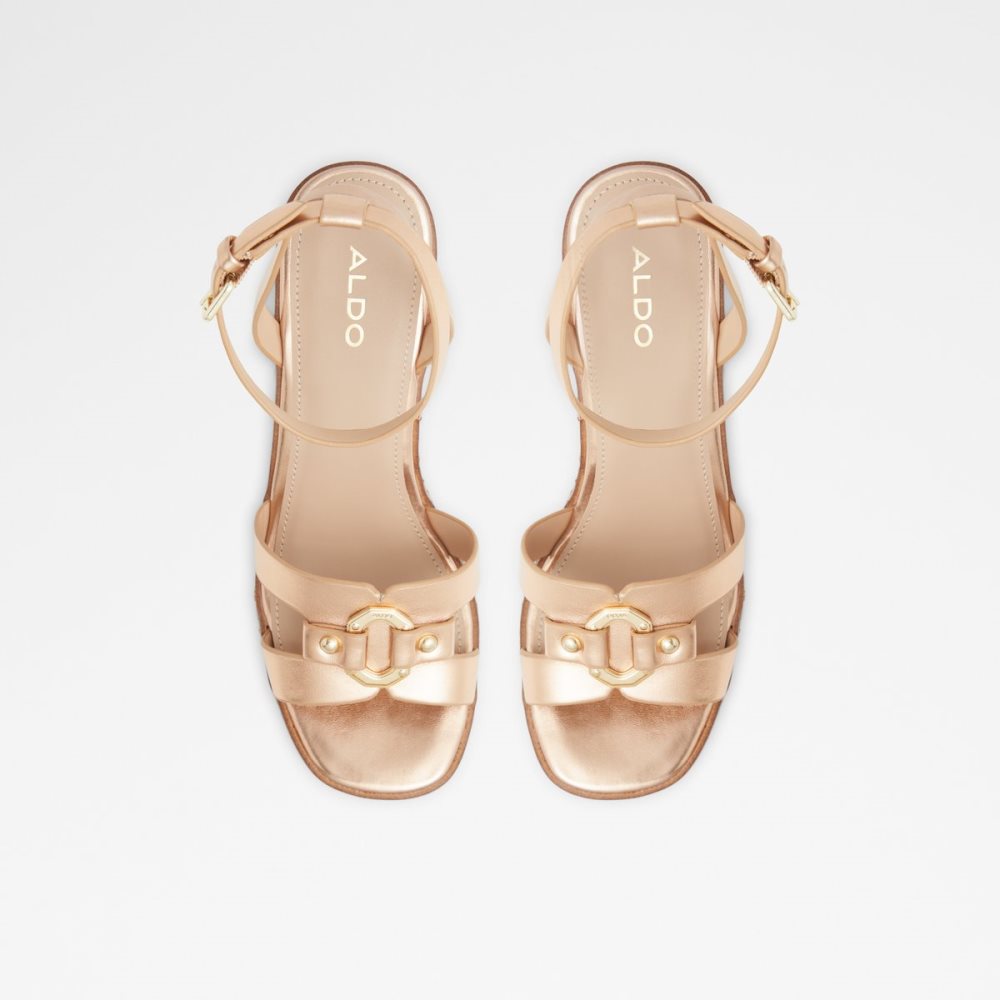 Pink Aldo Onan Wedge Sandal - Wedge Sandals | 18IWBXJNT