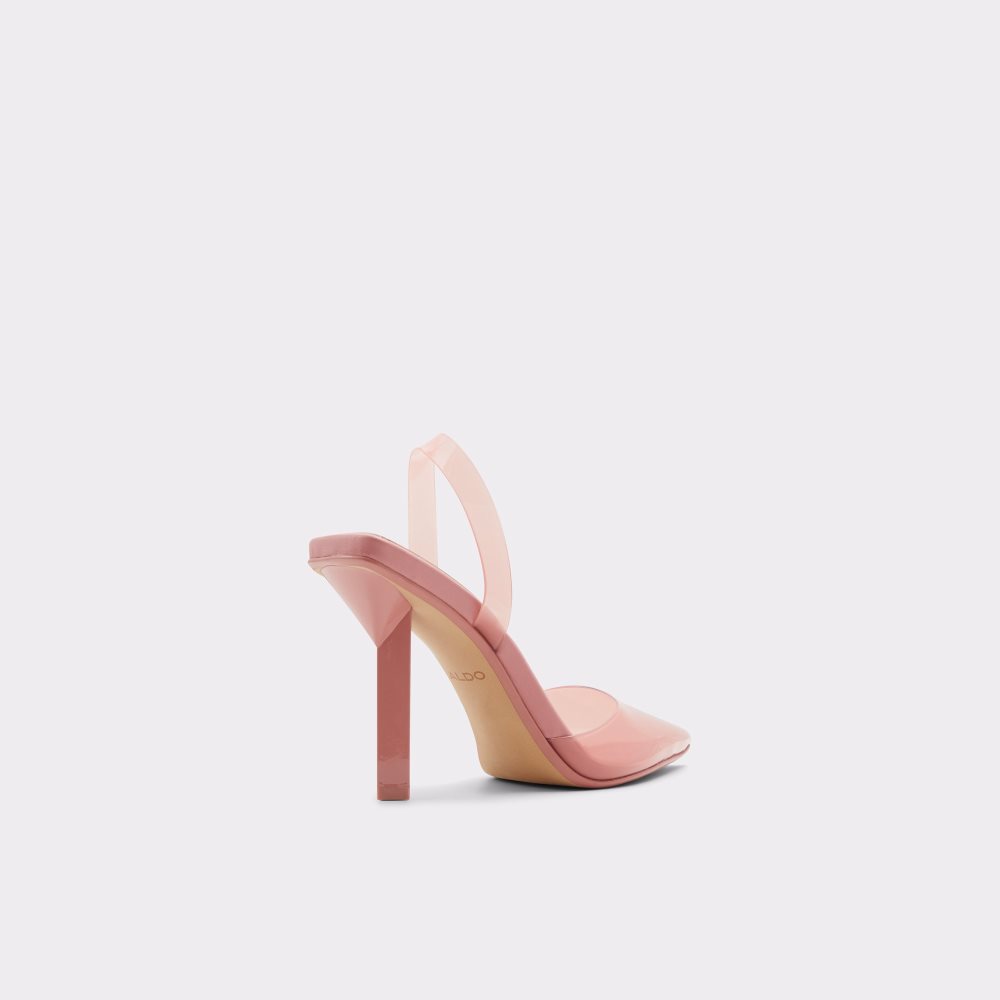 Pink Aldo Rildan Sling Back High Heels | 83TQOVBCJ