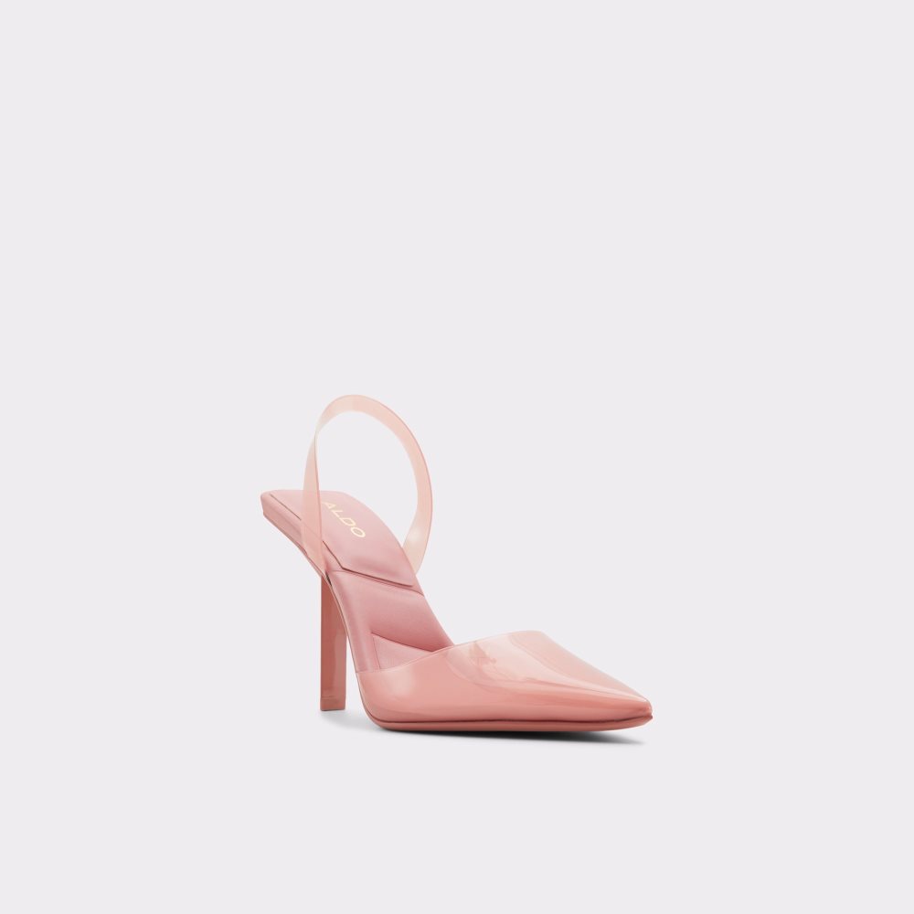 Pink Aldo Rildan Sling Back High Heels | 83TQOVBCJ