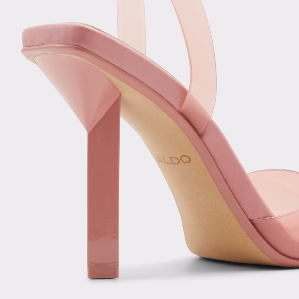 Pink Aldo Rildan Sling Back High Heels | 83TQOVBCJ