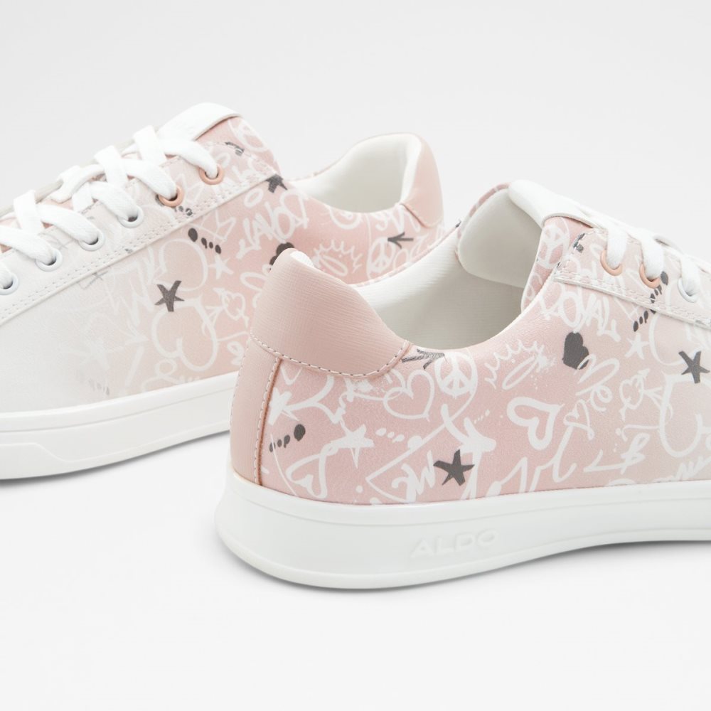 Pink Aldo Solemate Low Top Sneakers | 45QNKYLUW