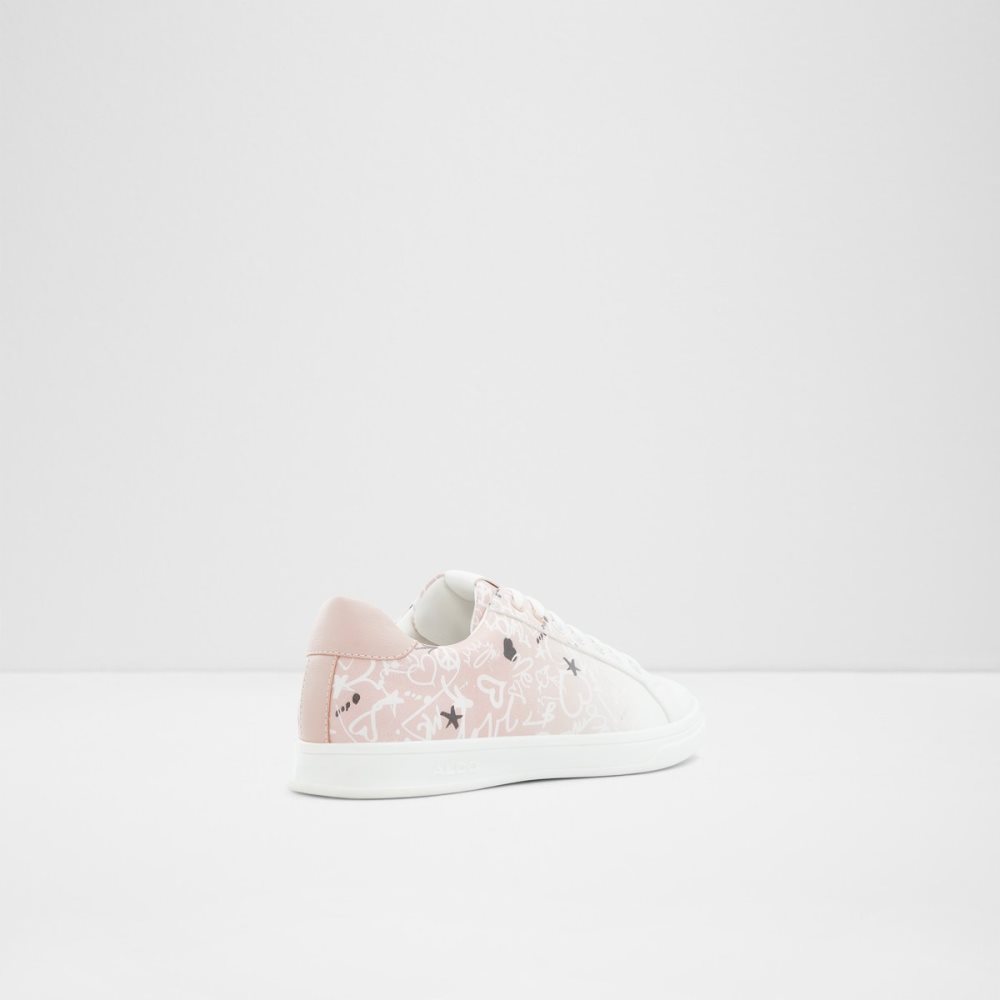 Pink Aldo Solemate Low Top Sneakers | 45QNKYLUW