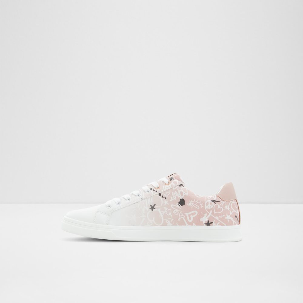 Pink Aldo Solemate Low Top Sneakers | 45QNKYLUW