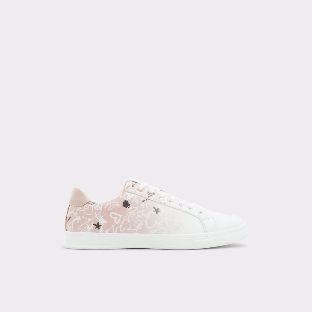 Pink Aldo Solemate Low Top Sneakers | 45QNKYLUW