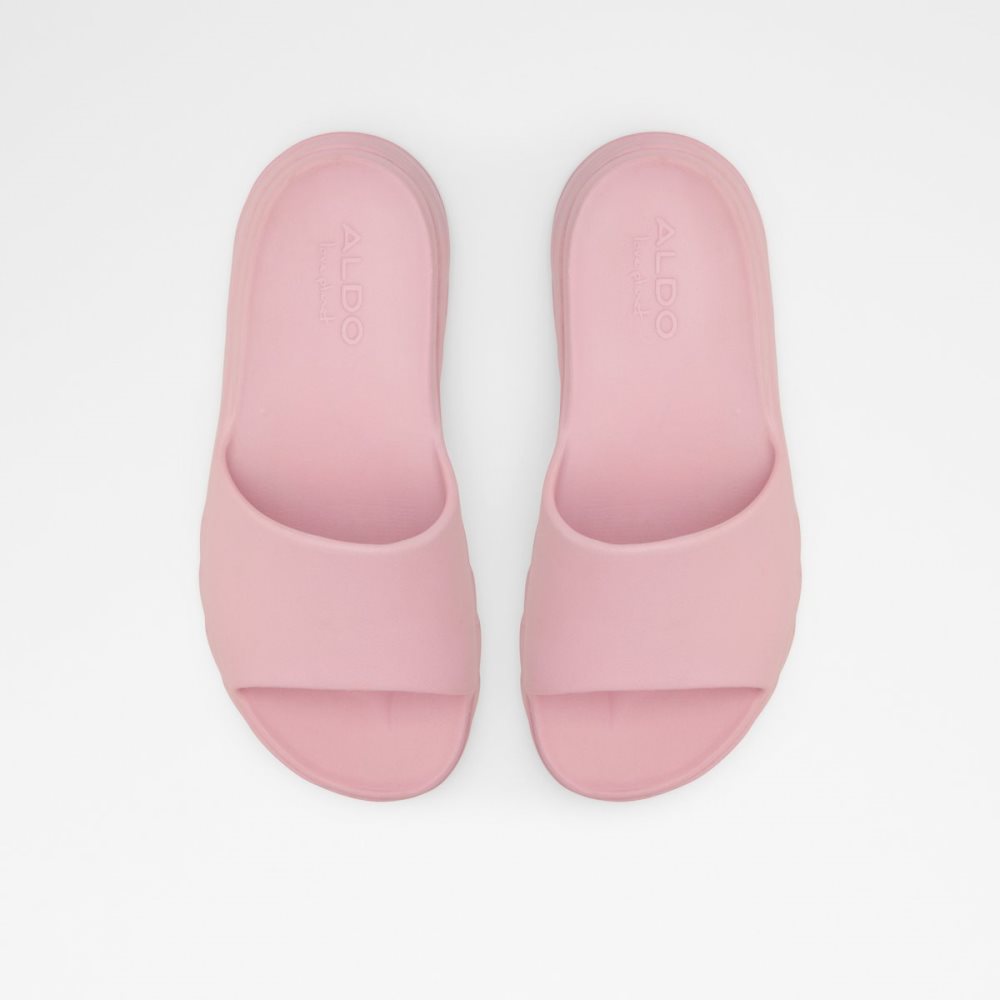 Pink Aldo Yassi Slide Sandal Sandals | 80ETKGZFQ