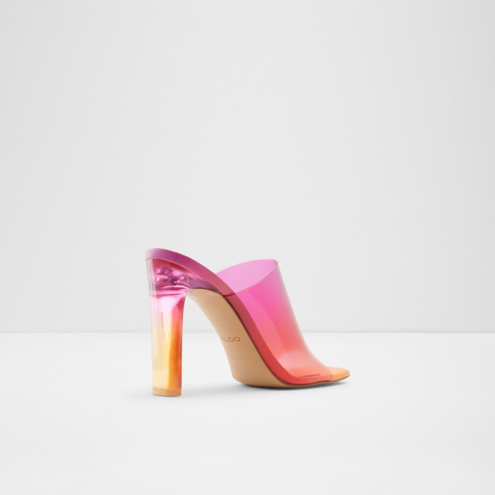 Pink Aldo Ybendaviel High Sandal Heels | 56FDVBQYW