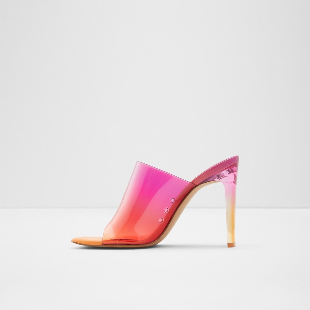 Pink Aldo Ybendaviel High Sandal Heels | 56FDVBQYW