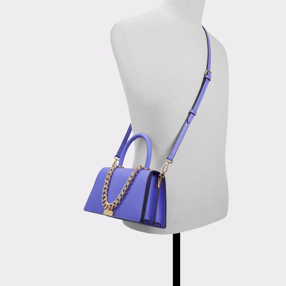 Purple Aldo Avedax Top Handle Handbag | 71ZQLMNBA