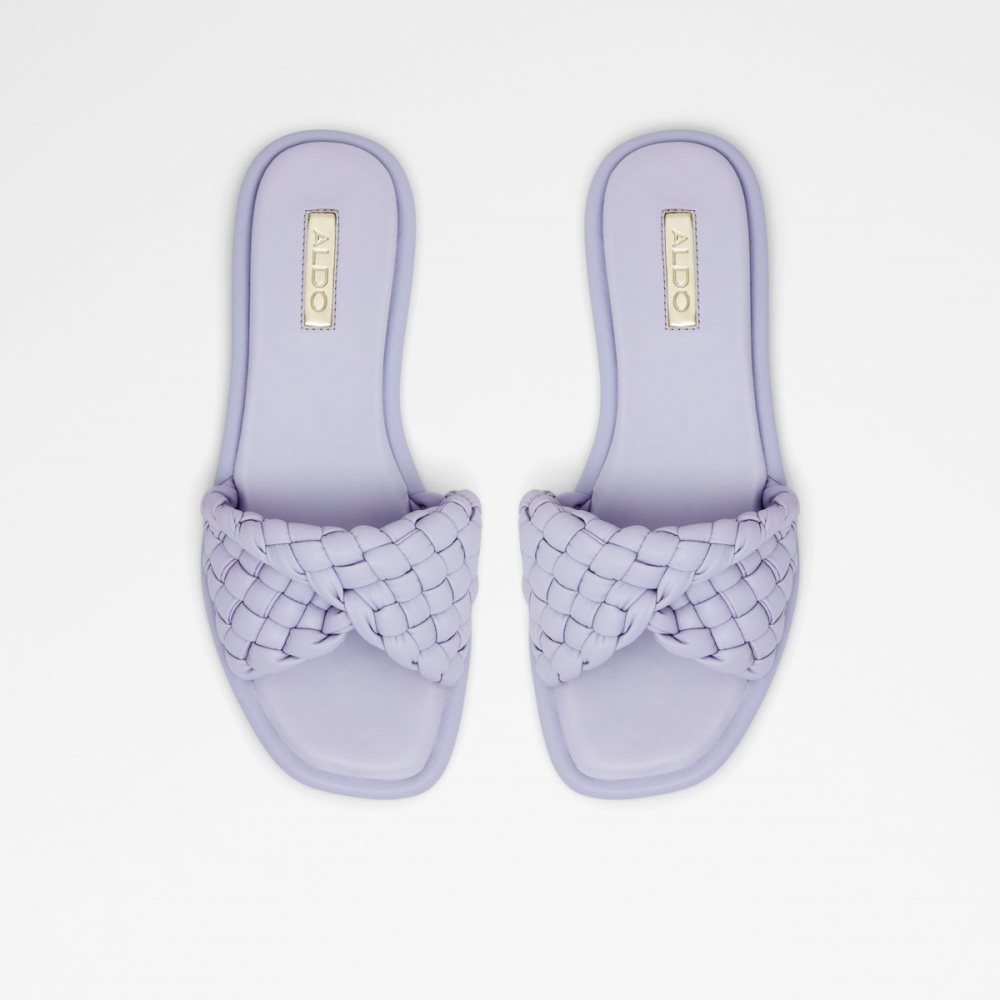 Purple Aldo Chicago Slide Sandal Sandals | 67MQZYXCW