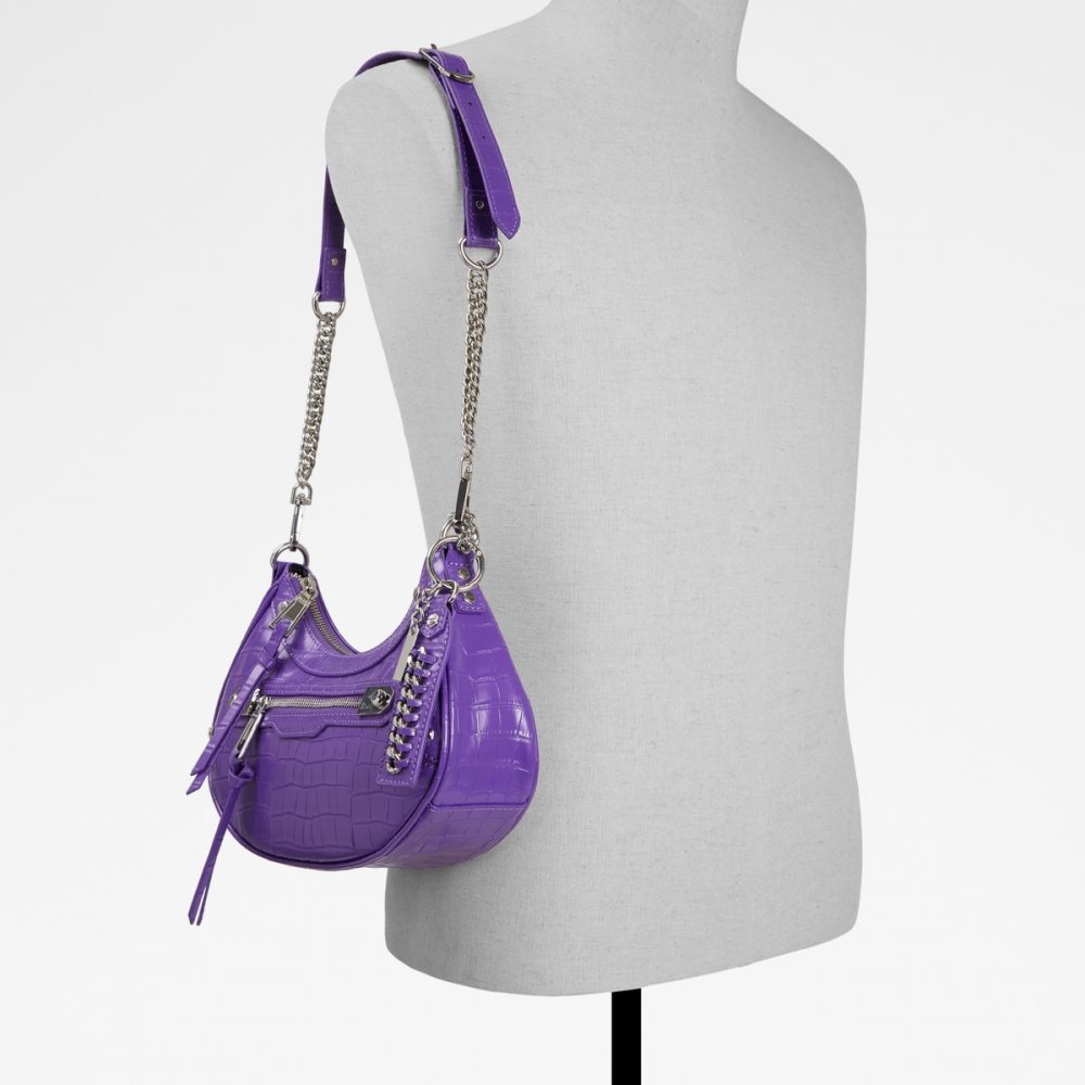 Purple Aldo Mottyx Shoulder Bags | 54CMLVZKG