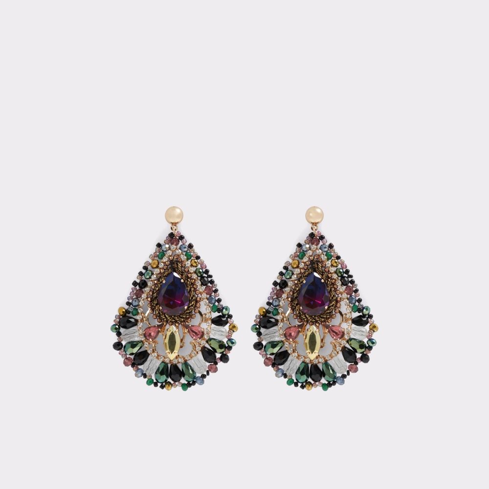 Purple Aldo Toama Pendant Earrings | 82OVRMPNA