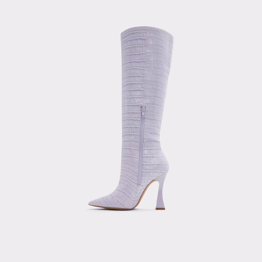 Purple Aldo Vonteese Knee-high Tall Boots | 48JZOGAQP