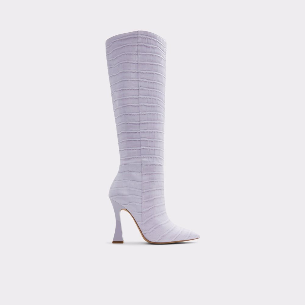 Purple Aldo Vonteese Knee-high Tall Boots | 48JZOGAQP